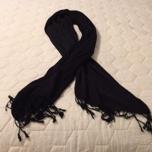 Black scarf or shawl